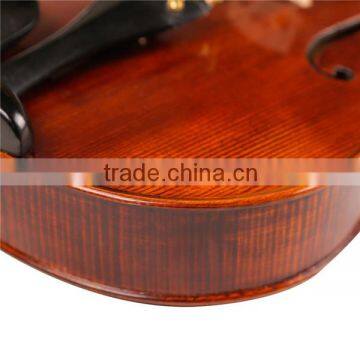 Best Handmade Flamed Viola High-grade Ebony Accessories TL010 photo-4