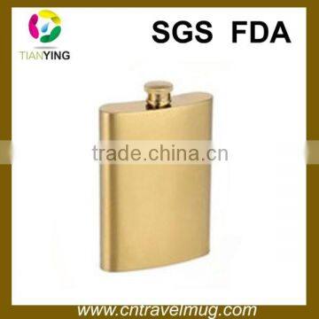 mini gold hip flask