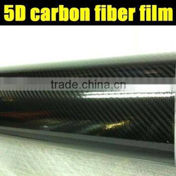 Factory price 5D carbon fiber sticker