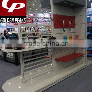 display stand,stand shelf,circular arc shelves