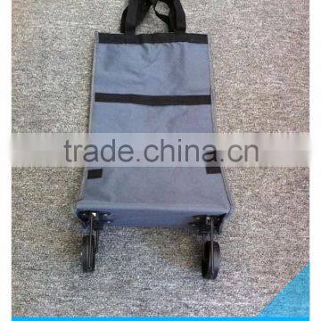 New design folding solid gray luggage cart