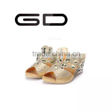 GD Mature Women High Heel Shoes Slipper Out Side Shoes Fashion Foot Wear photo-4