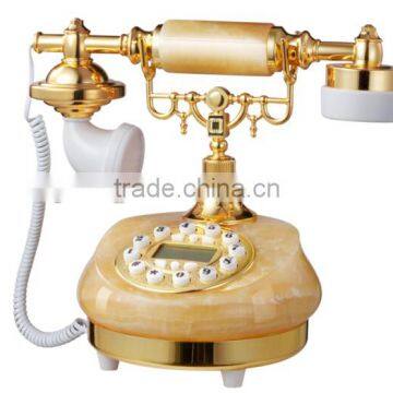 Natural jade ornaments creative living room telephone Alice