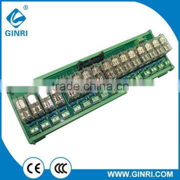 MIL/IDC Connector 16 Channel 1a OMRON Relay Module (PLC Output Amplified Board) JR-B16LC-P/24VDC