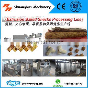Full Automatic Core Filled Snack Food Processing line Machine
