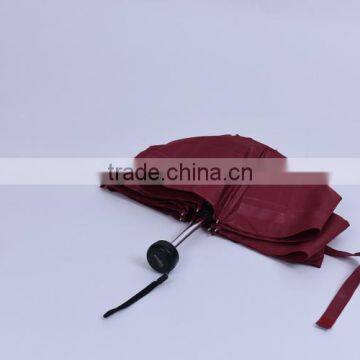 3 folding umbrella with pongee fabric