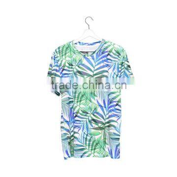 China Supplier Hot Sale Digital Print Palm Sublimation Tshirt Custom Design