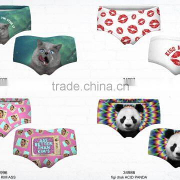 3D Print 10pcs Selling Factory Direct Sale Fast Deliver Summer New Style Fashion Boxer Underpants for Fashion Women Wear photo-6