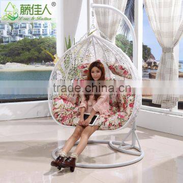 hanging egg chair with stand swing