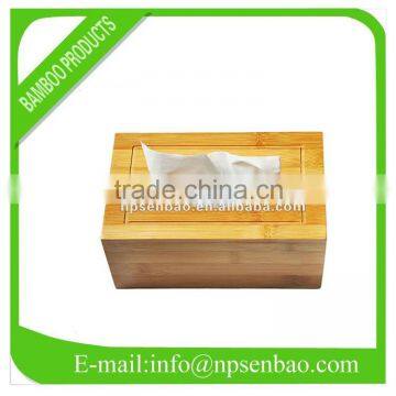 bamboo tissue box