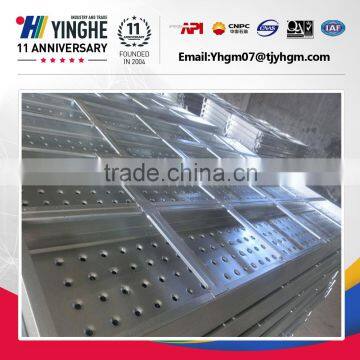 building construction scaffold steel plank with high quality