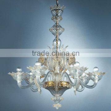 Italian Murano Glass Chandelier Luxury Pendant Hanging Light CZ3529/6