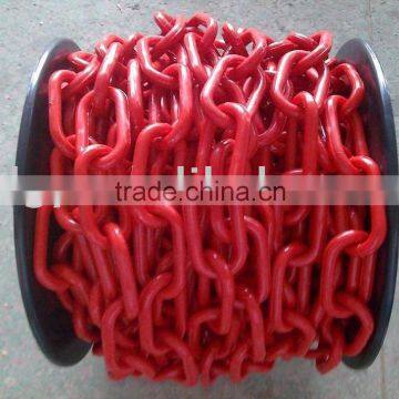 plastic safety barrier chain