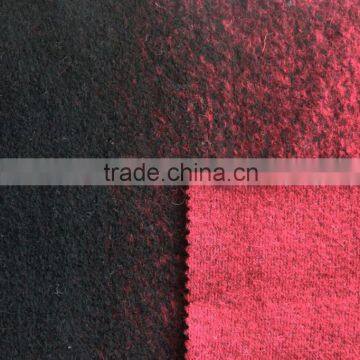 Gradual Change Jacquard Wool Knit Fabric for Fashion Coat photo-2