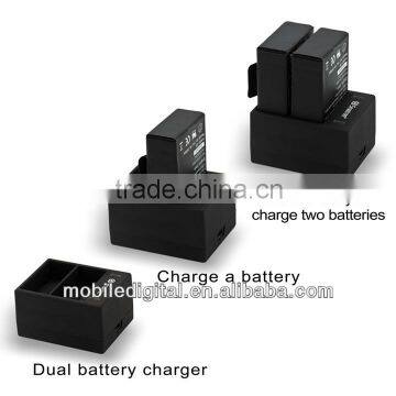 camera dual usb cable charger for gopro hero 3 with low price