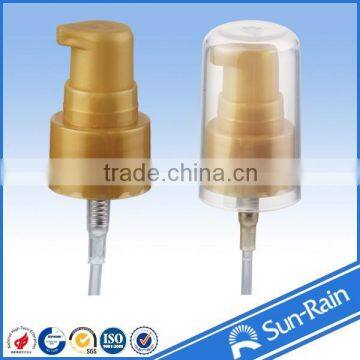 24/410 spring inside plastic white lid, spring outside plastic treatment pump