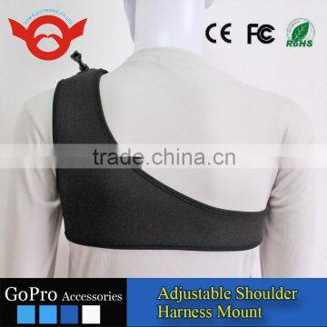 2016 Newest go Pro Camera Adjustable Shoulder Strap Mount for go Pro Hero Camera Xiaomi yi Camera photo-3