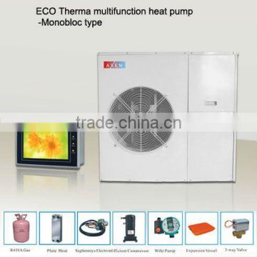 8KW ECO mini heating-cooling chiller heat pump