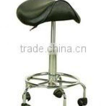 "PONEY" STOOL (WHITE/BLACK COLOUR)