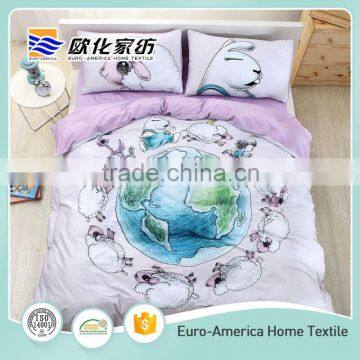 Print Flat Sheet,Printed Bedding Quilt Sets