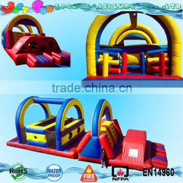 customized fun run inflatable obstacle course for sale                        
                                                                                Supplier's Choice