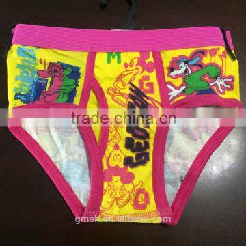 Child Boy underwear kids boy brief slip100 cotton so cute with OEM service latest design