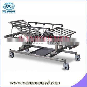 BD207-1 CE ISO Approved!!! 3-Function Manual up/down patient transfer cart