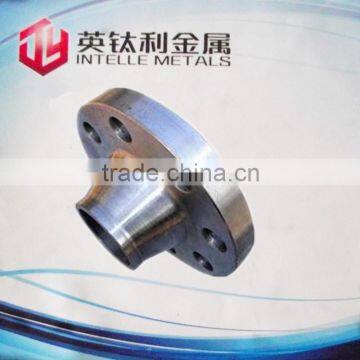 high pressure GR7Ti0.2Pd titanium weld neck flange