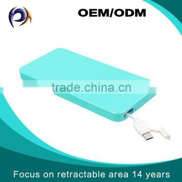 CE FCC ROHS Fast Charging Polymer Power Bank From 14years Factory