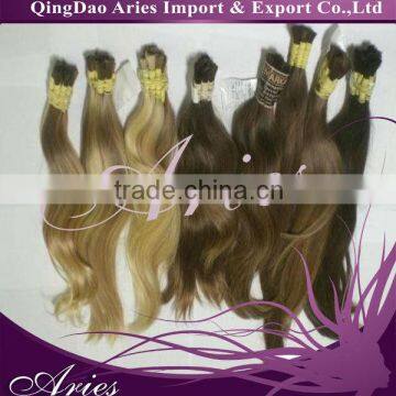 human braiding hair bulk extensions