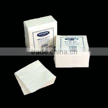 1ply 28.5cm Folded Table napkin serviettes 100 pack