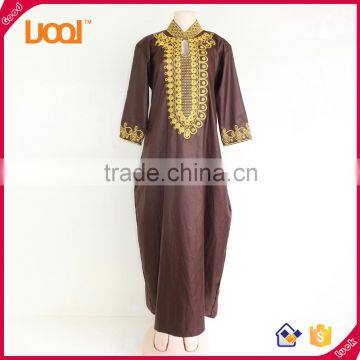 Wholesale fashion african clothing styles african bazin embroidery design dresses                        
                                                Quality Choice