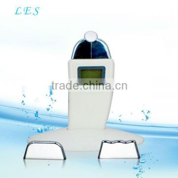 home use mini micro current bio skin lifting with 3 optional heads LCD display design