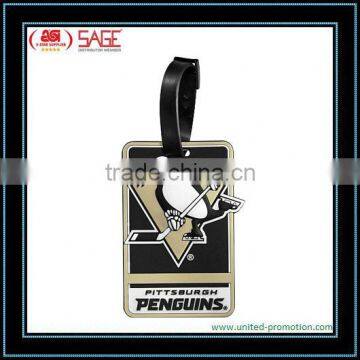 custom logo rubber Luggage tag