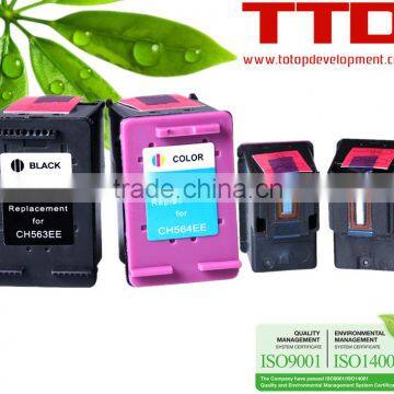 TTD Original Refurbish Ink Cartridge CH563EE CH564EE for HP 301 301XL cartridge