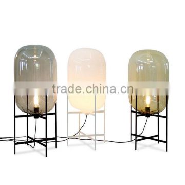 E27 Glass Table Lamp for Hotel Home Lighting Decoration