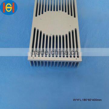 heavy cross section extrusion aluminum heatsink