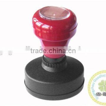 Pre inked rubber stamp/Flash inking stamp mount