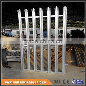 dipped galvanized palisade fence panels