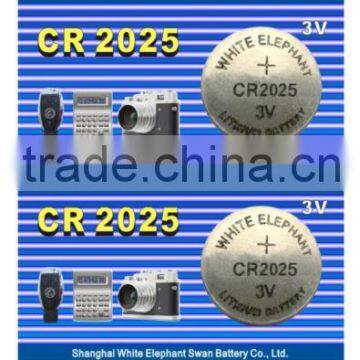 CR2025 Lithium Button Battery (W&S BATT brand or OEM)