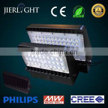 40-150W 5 years warranty CREEXBD led wall pack light IP65 outdoor led wall light with meanwell driver                        
                                                Quality Choice