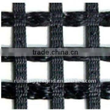 Low Elongation PVC Coating Polyester(dacron) Geogrid(Factory)