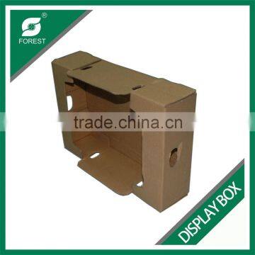 PLAIN DISPLAY BOXES CORRUGATED PACKING DISPLAY BOXES FOR FRUIT CARDBOARD PAPER RETAIL DISPLAY BOXES FOR VEGETABLES photo-2