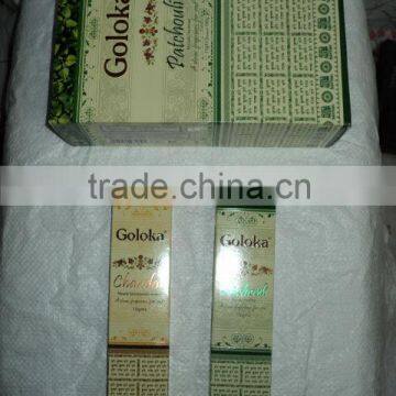 goloka nagchampa patcholi incense sticks