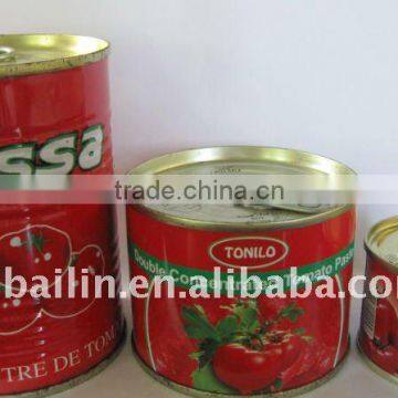 210g Canned tomato paste Easy open