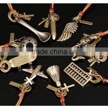 New 2016 Jewelry Alloy Airplane Pendant Necklace photo-5