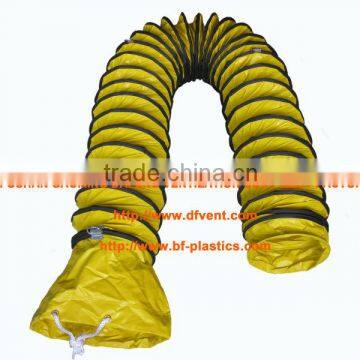 Yellow Pvc Ventilating Blower Ducting photo-2