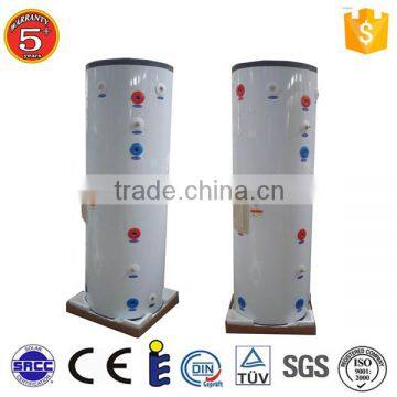 Split system Solar Water Tank with single coil