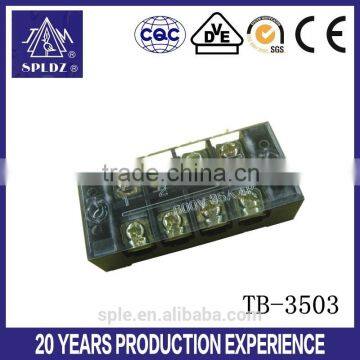 4 Pole 35A Tb barrier terminal block TB-3504