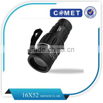 16x52 Super Clear Dual Focus Long Range Monocular Telescope